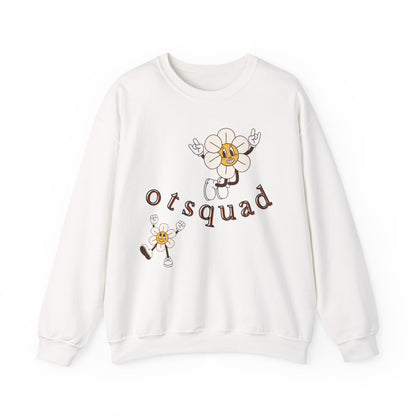 Squad OT Sweatshirt – Boho Minimalist Occupational Therapist Crewneck, Therapy Gift