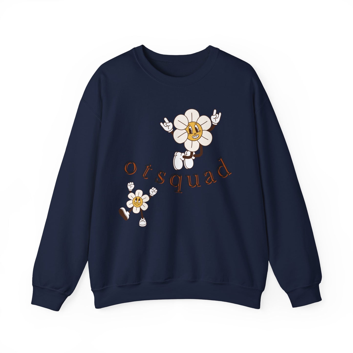 Squad OT Sweatshirt – Boho Minimalist Occupational Therapist Crewneck, Therapy Gift