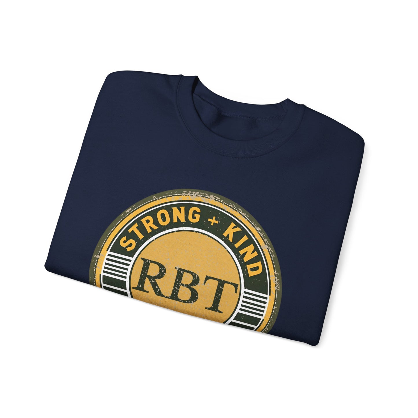 Boho Minimalist RBT Sweatshirt – Strong + Kind Registered Behavior Technician Crewneck, ABA Therapy Gift