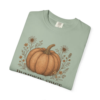 Copy of Boho Fall Pumpkin Graphic Tee – Speak Your Truth This Season Shirt – Autumn Comfort Colors 1717 Tee