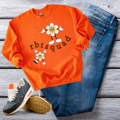 Boho RBT Sweatshirt – Minimalist Registered Behavior Technician Crewneck, ABA Therapy Gift