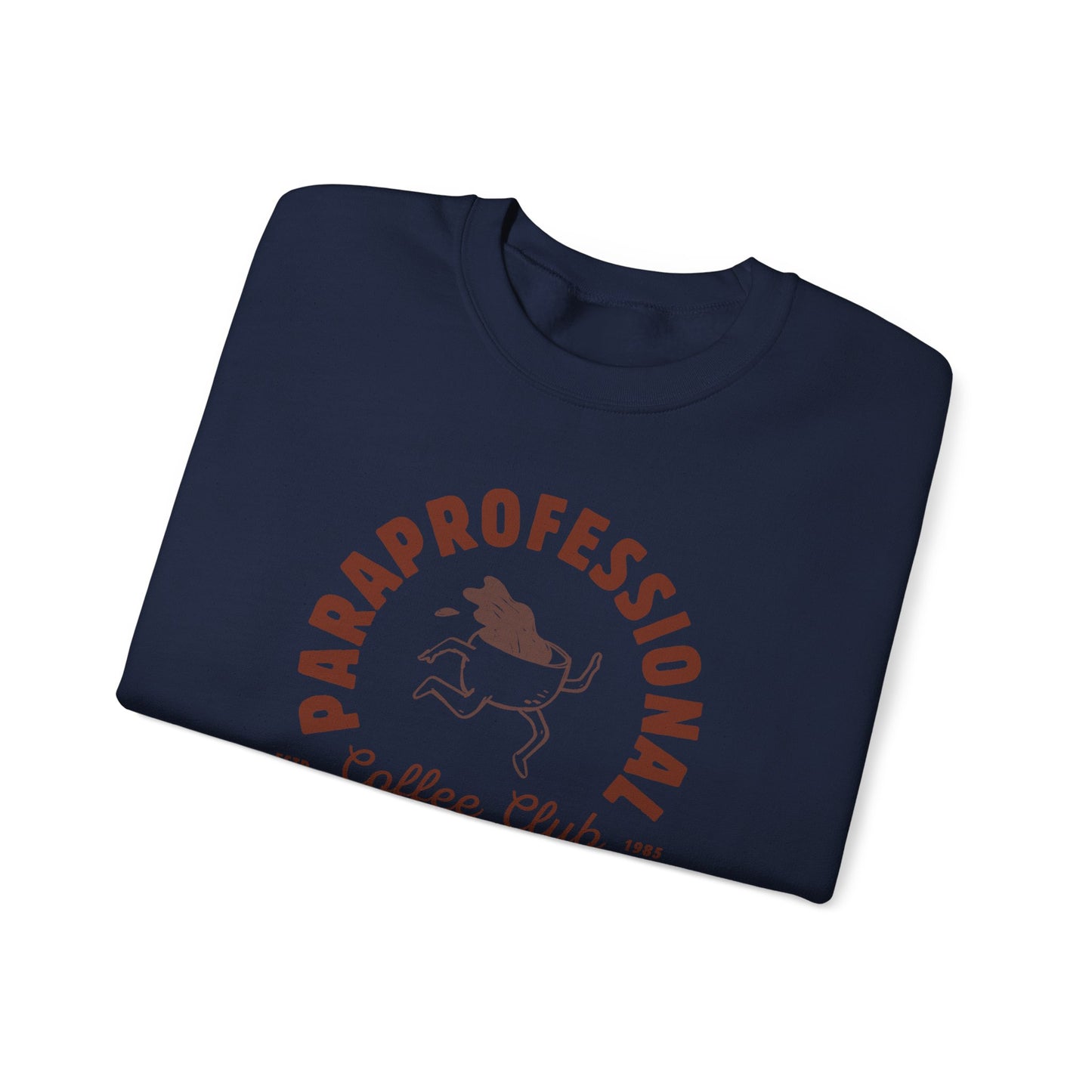 Boho Coffee Club Para Educator Sweatshirt – Minimalist Paraprofessional Crewneck, Teacher Gift