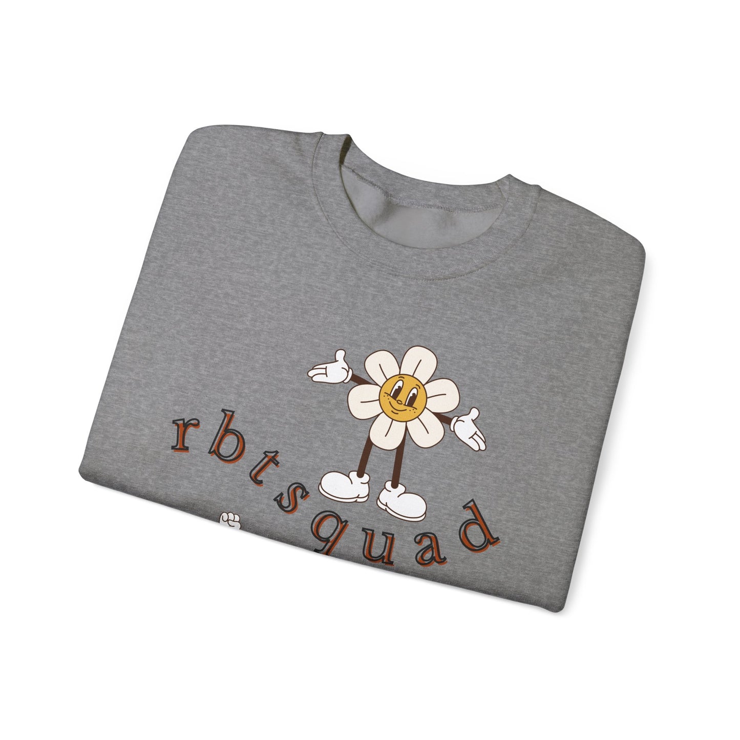 Boho RBT Sweatshirt – Minimalist Registered Behavior Technician Crewneck, ABA Therapy Gift