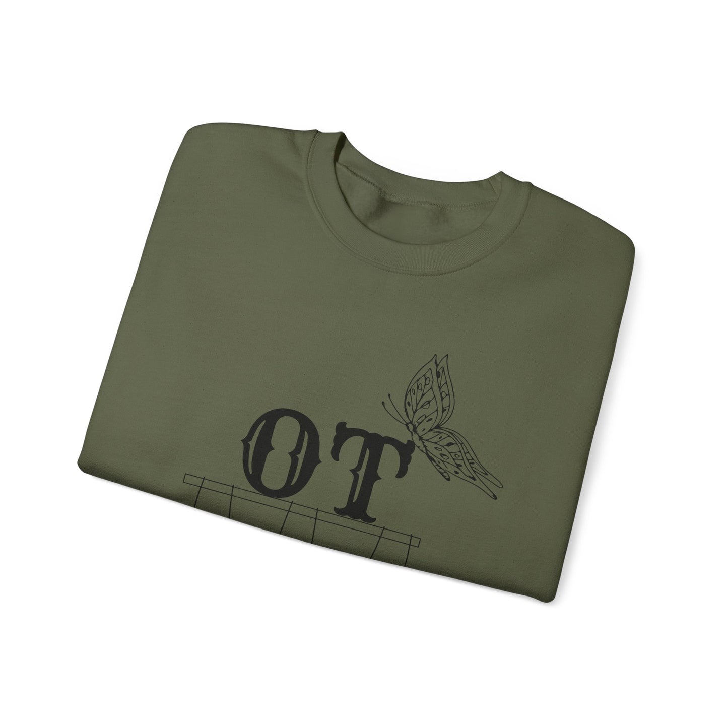 Boho OT Sweatshirt – Minimalist Occupational Therapist Crewneck, Therapy Pride Gift