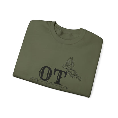 Boho OT Sweatshirt – Minimalist Occupational Therapist Crewneck, Therapy Pride Gift