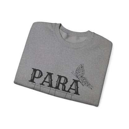 Boho Para Educator Sweatshirt – Minimalist Paraprofessional Crewneck, Teacher Pride Gift