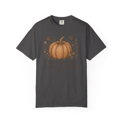Copy of Boho Fall Pumpkin Graphic Tee – Speak Your Truth This Season Shirt – Autumn Comfort Colors 1717 Tee