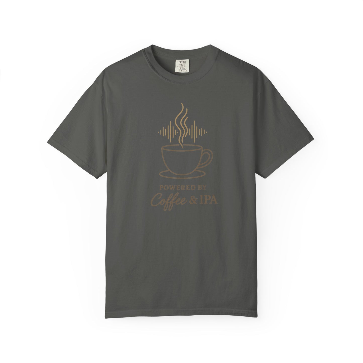 Powered by Coffee & IEPs Shirt – Teacher SLP Special Education Tee – Comfort Colors 1717 Boho Tee