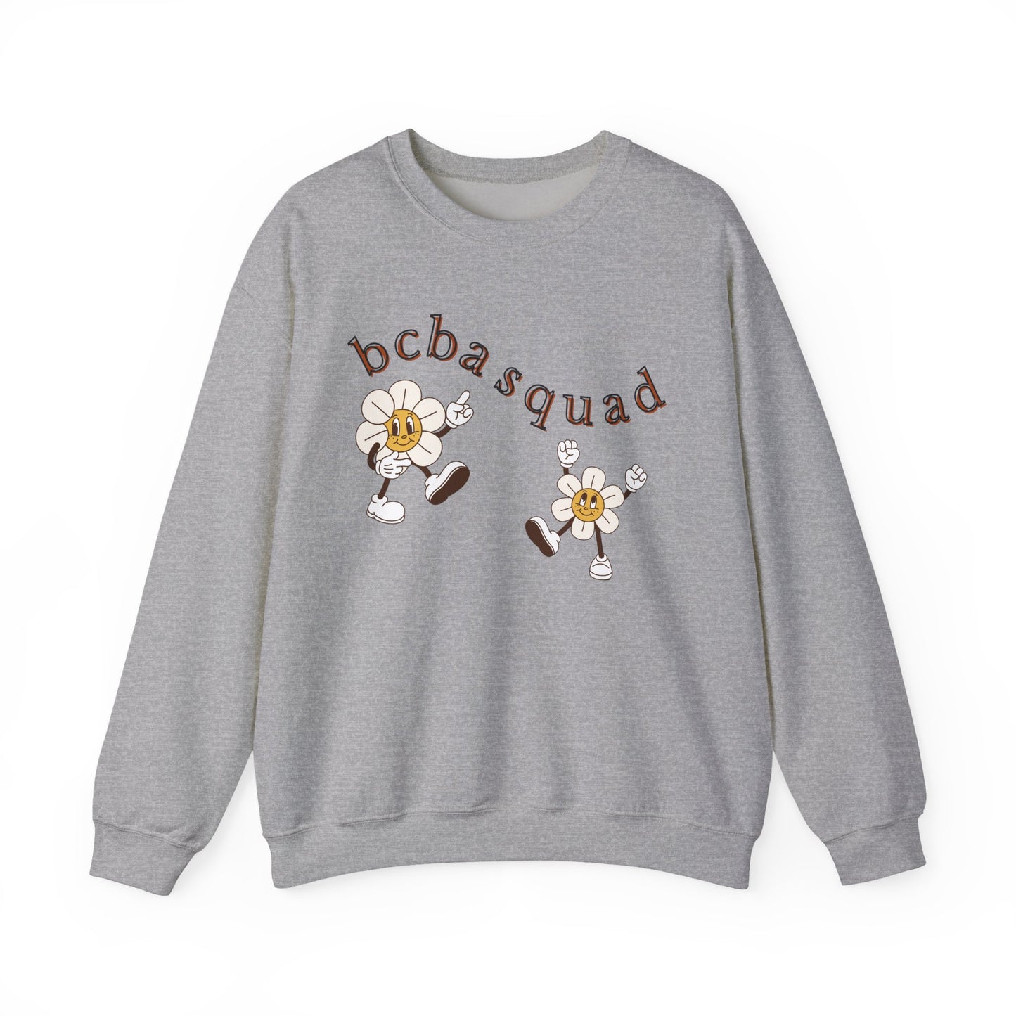 BCBA Sweatshirt – Boho Minimalist Behavior Analyst Crewneck, Therapist Gift