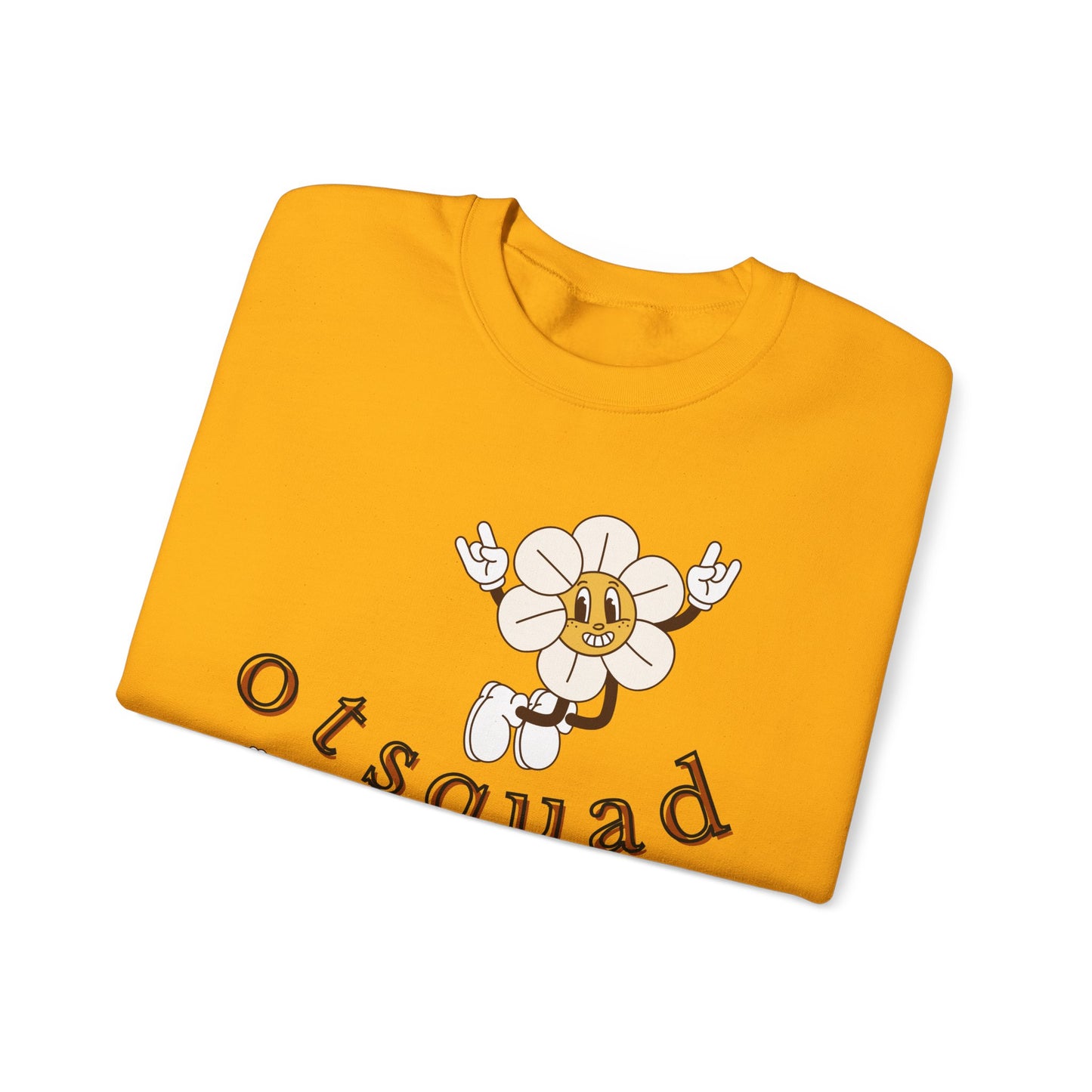 Squad OT Sweatshirt – Boho Minimalist Occupational Therapist Crewneck, Therapy Gift