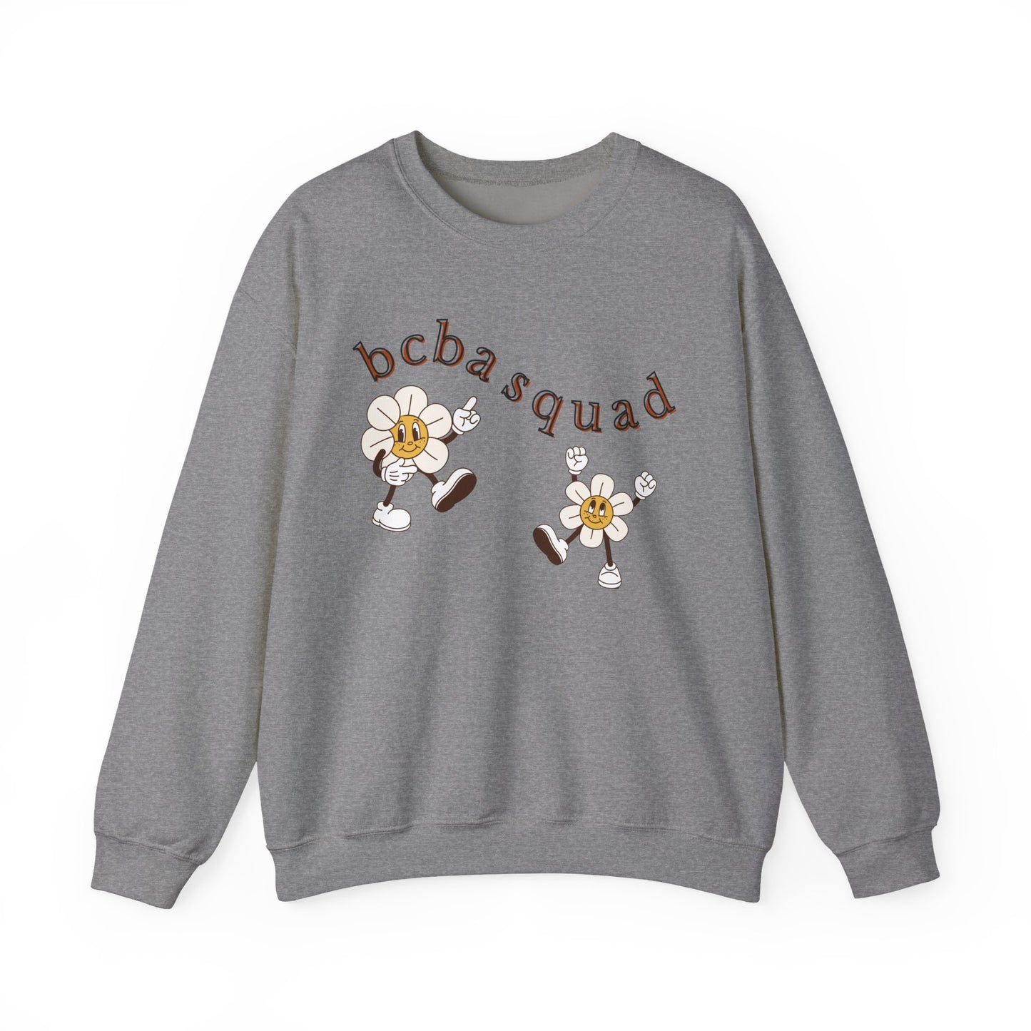 BCBA Sweatshirt – Boho Minimalist Behavior Analyst Crewneck, Therapist Gift