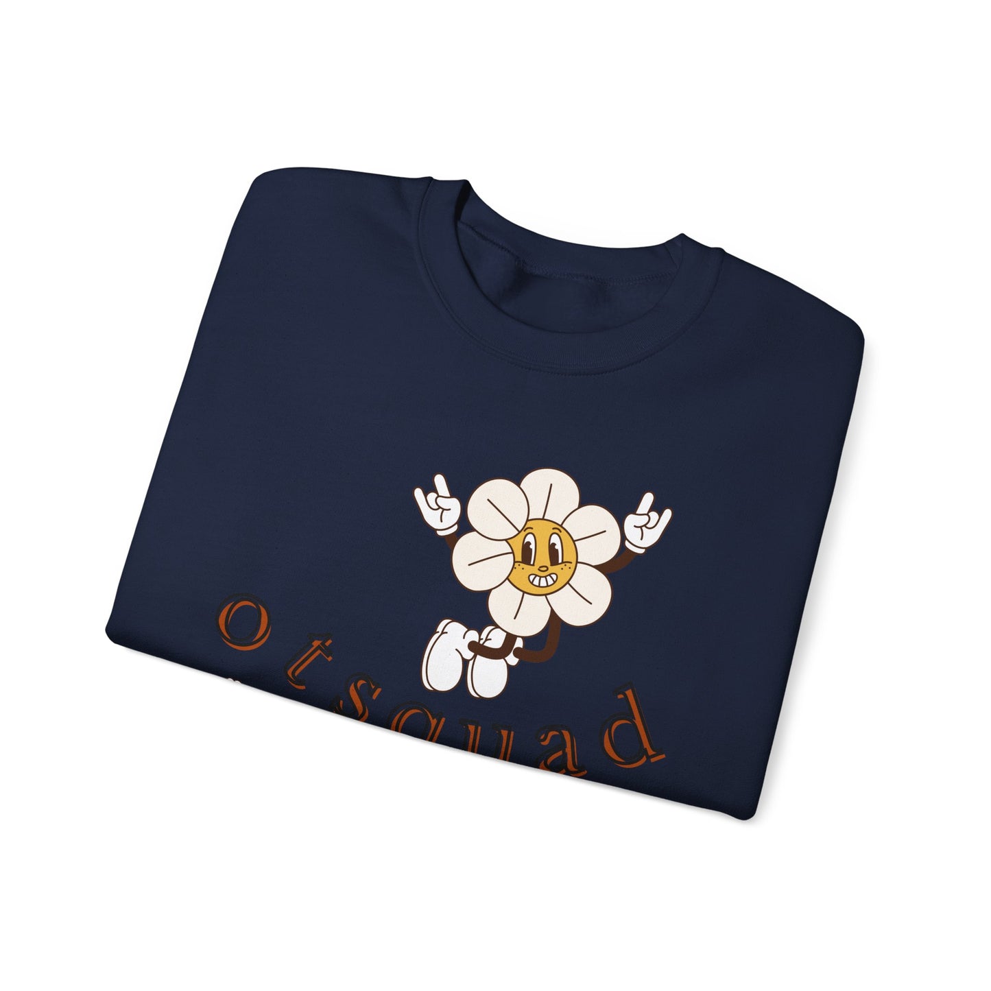 Squad OT Sweatshirt – Boho Minimalist Occupational Therapist Crewneck, Therapy Gift