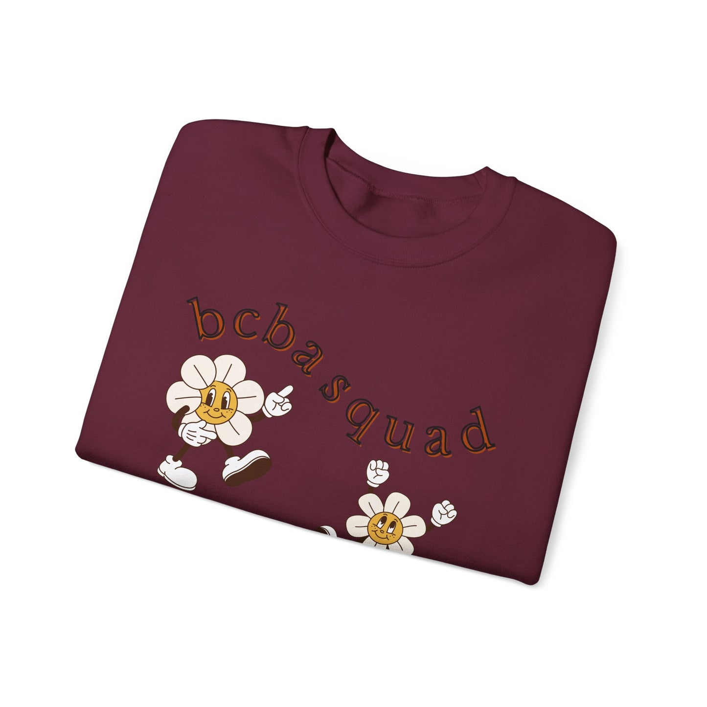 BCBA Sweatshirt – Boho Minimalist Behavior Analyst Crewneck, Therapist Gift