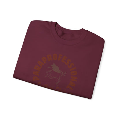 Boho Coffee Club Para Educator Sweatshirt – Minimalist Paraprofessional Crewneck, Teacher Gift