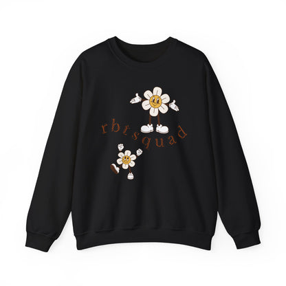 Boho RBT Sweatshirt – Minimalist Registered Behavior Technician Crewneck, ABA Therapy Gift