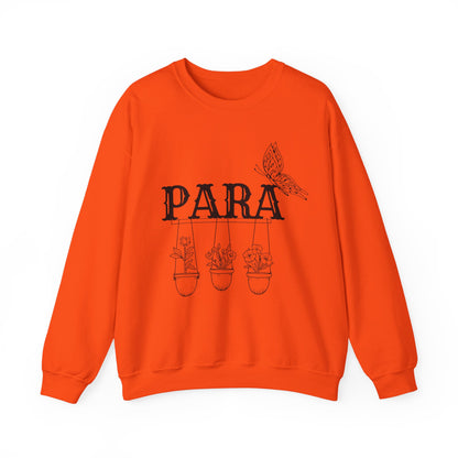 Boho Para Educator Sweatshirt – Minimalist Paraprofessional Crewneck, Teacher Pride Gift