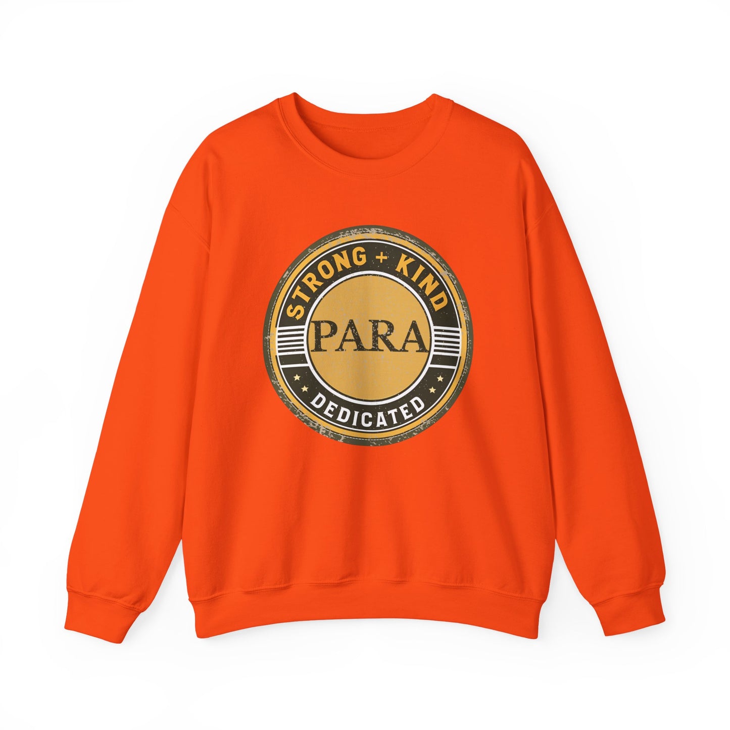 Boho Para Educator Sweatshirt – Strong + Kind Minimalist Paraprofessional Crewneck, Teacher Gift