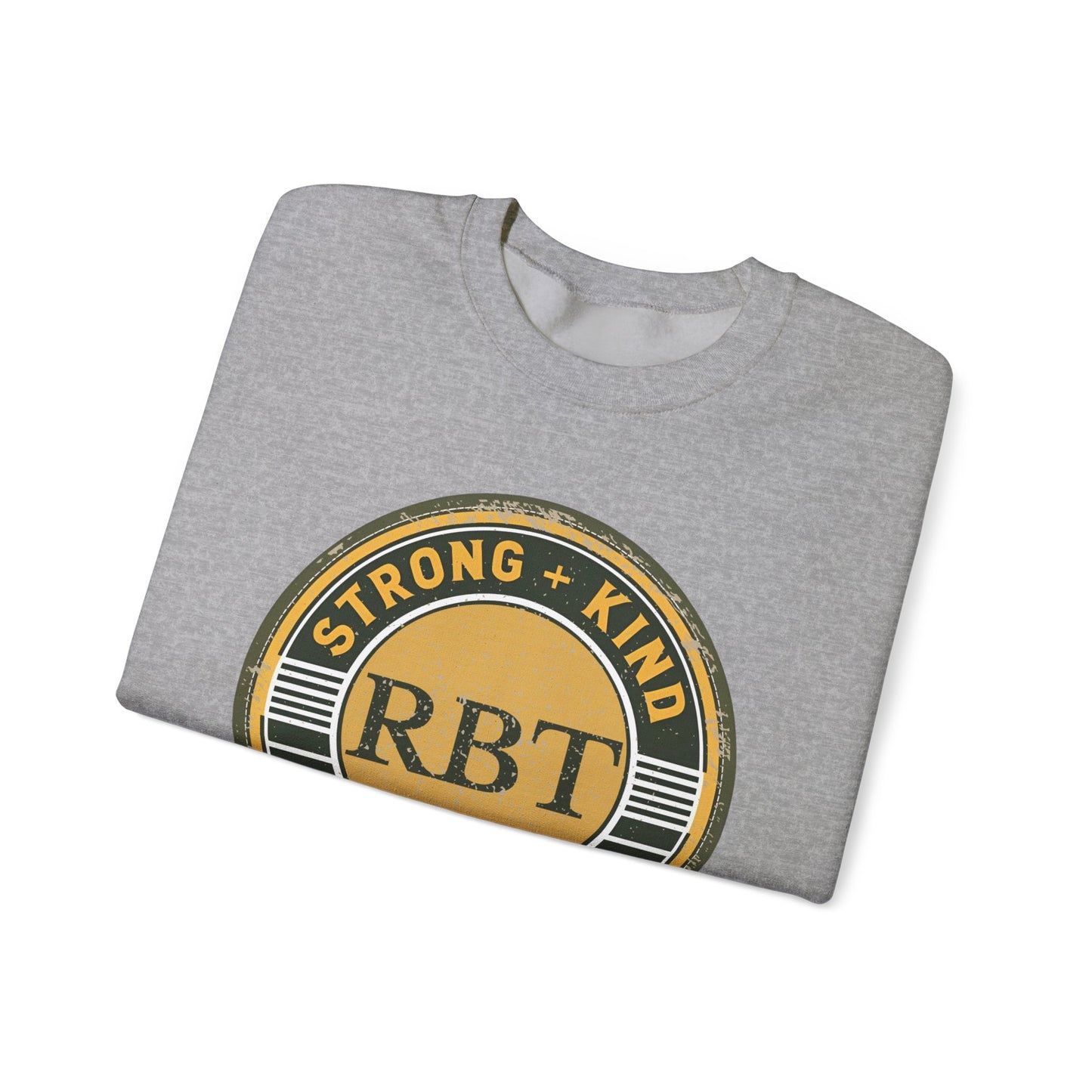 Boho Minimalist RBT Sweatshirt – Strong + Kind Registered Behavior Technician Crewneck, ABA Therapy Gift