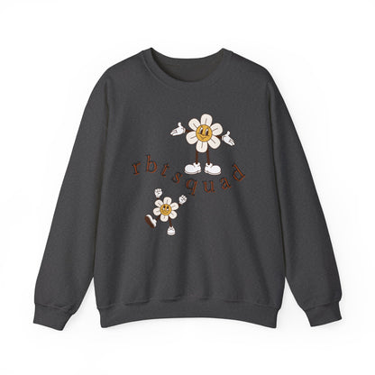Boho RBT Sweatshirt – Minimalist Registered Behavior Technician Crewneck, ABA Therapy Gift