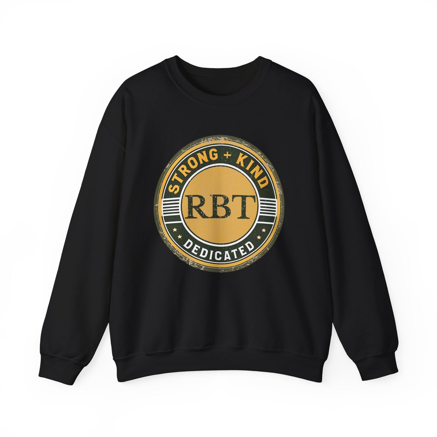 Boho Minimalist RBT Sweatshirt – Strong + Kind Registered Behavior Technician Crewneck, ABA Therapy Gift
