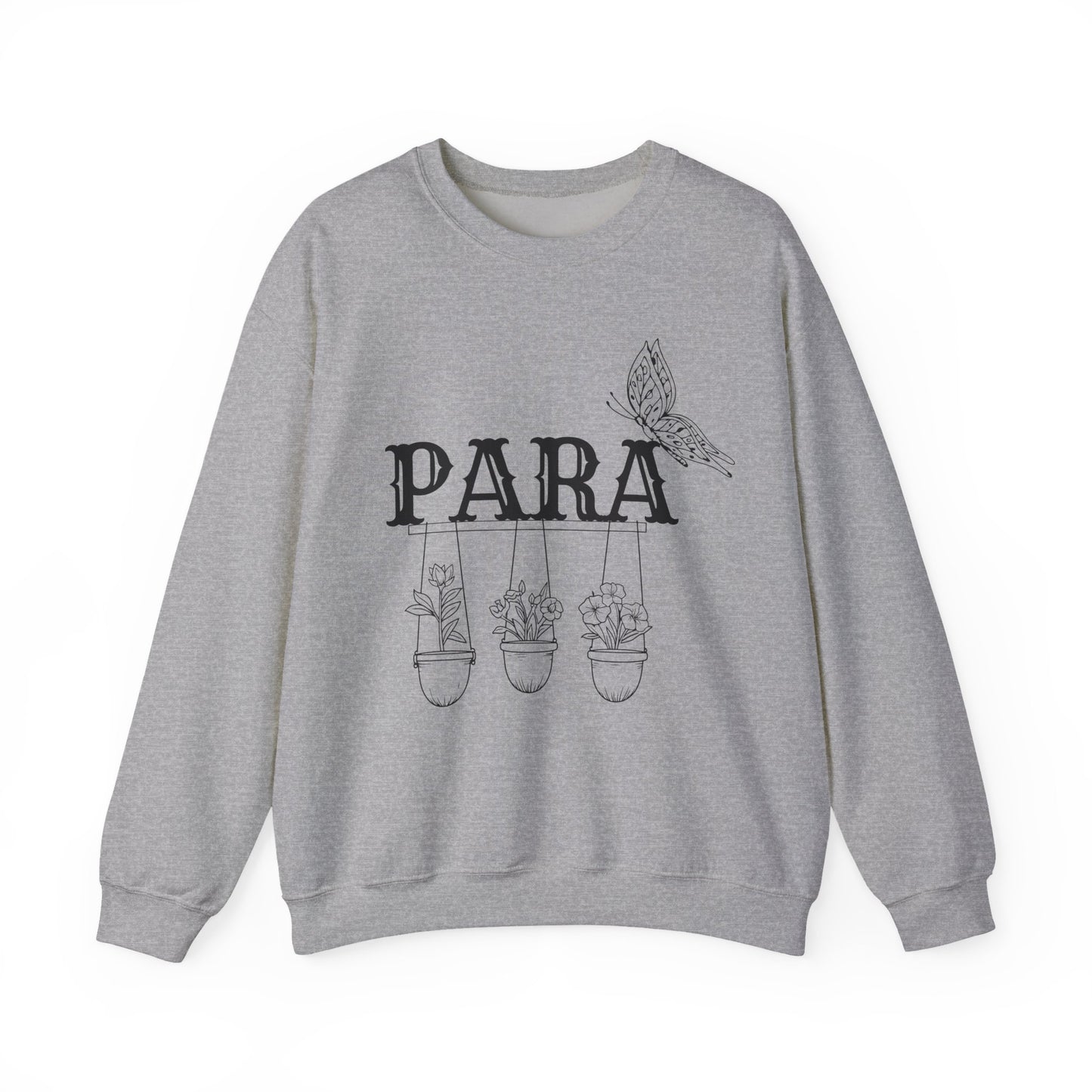 Boho Para Educator Sweatshirt – Minimalist Paraprofessional Crewneck, Teacher Pride Gift