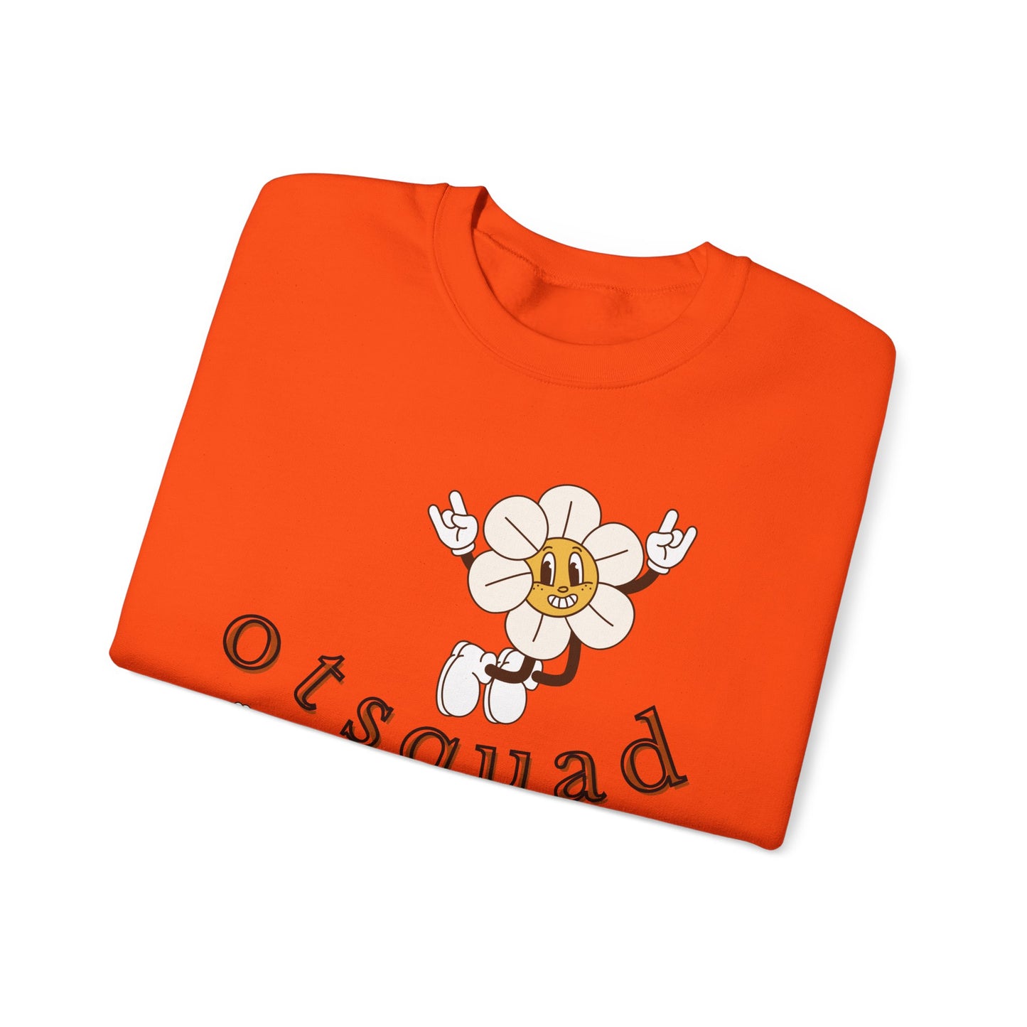 Squad OT Sweatshirt – Boho Minimalist Occupational Therapist Crewneck, Therapy Gift
