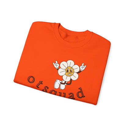 Squad OT Sweatshirt – Boho Minimalist Occupational Therapist Crewneck, Therapy Gift