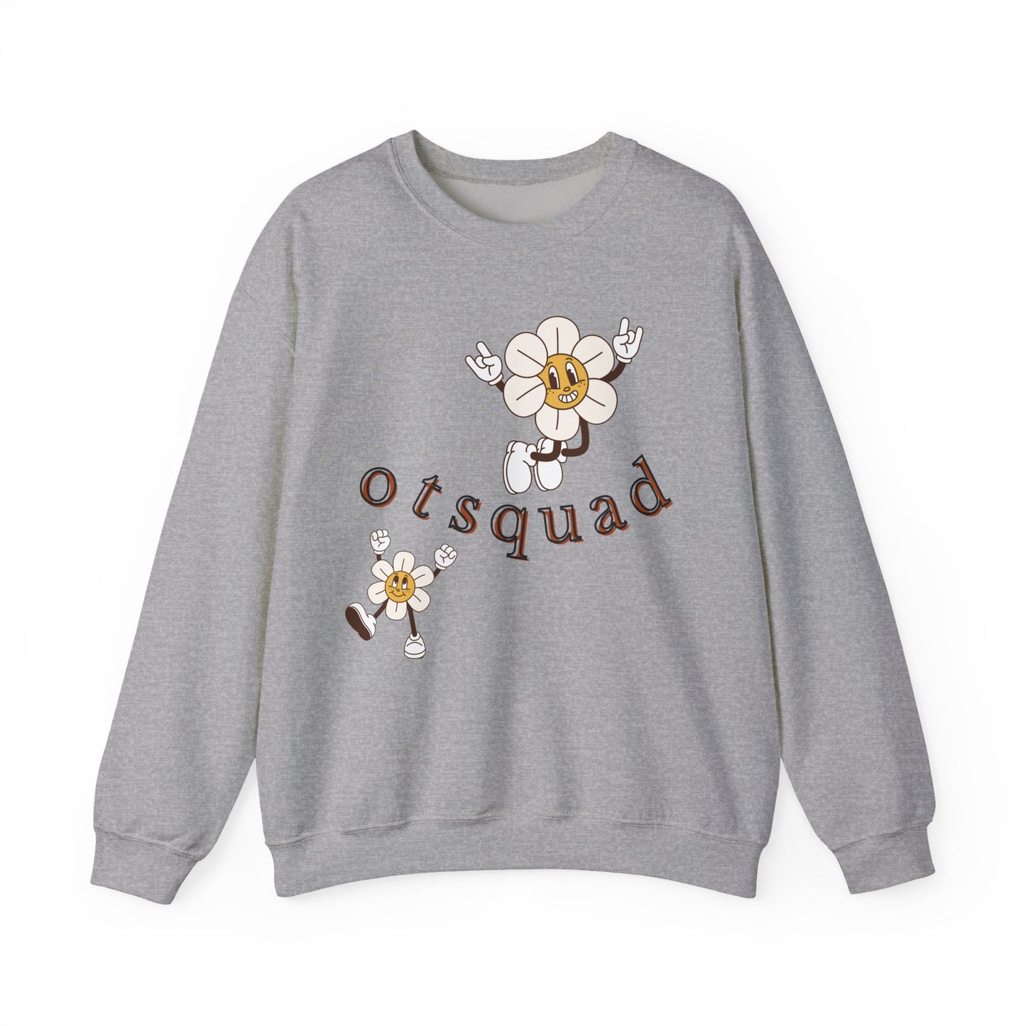 Squad OT Sweatshirt – Boho Minimalist Occupational Therapist Crewneck, Therapy Gift