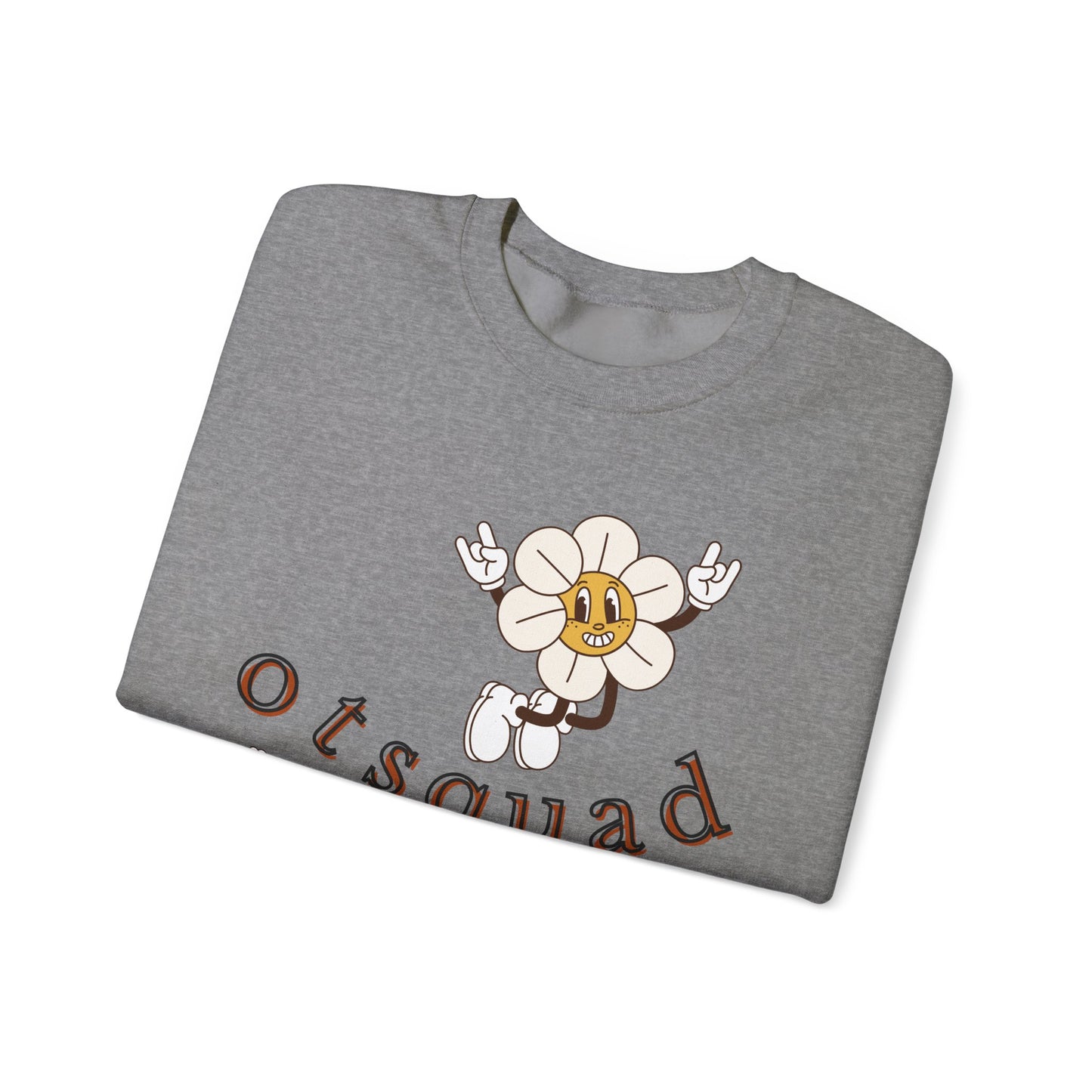 Squad OT Sweatshirt – Boho Minimalist Occupational Therapist Crewneck, Therapy Gift