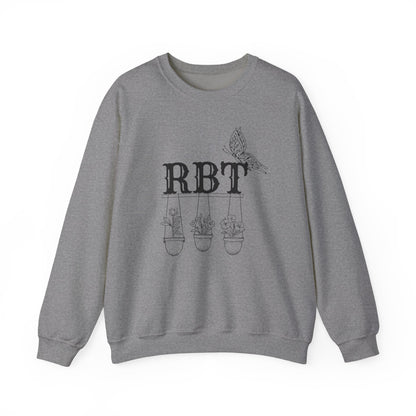 Boho Minimalist RBT Sweatshirt – Registered Behavior Technician Pride Crewneck, ABA Therapist Gift