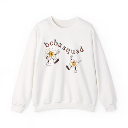 BCBA Sweatshirt – Boho Minimalist Behavior Analyst Crewneck, Therapist Gift