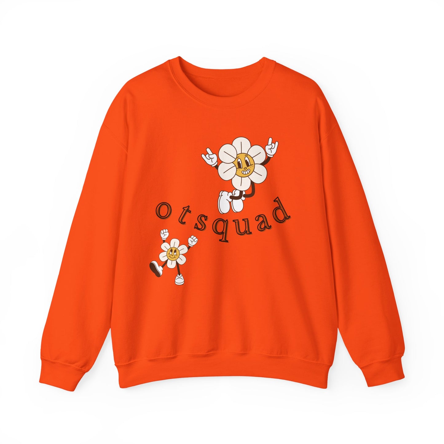 Squad OT Sweatshirt – Boho Minimalist Occupational Therapist Crewneck, Therapy Gift