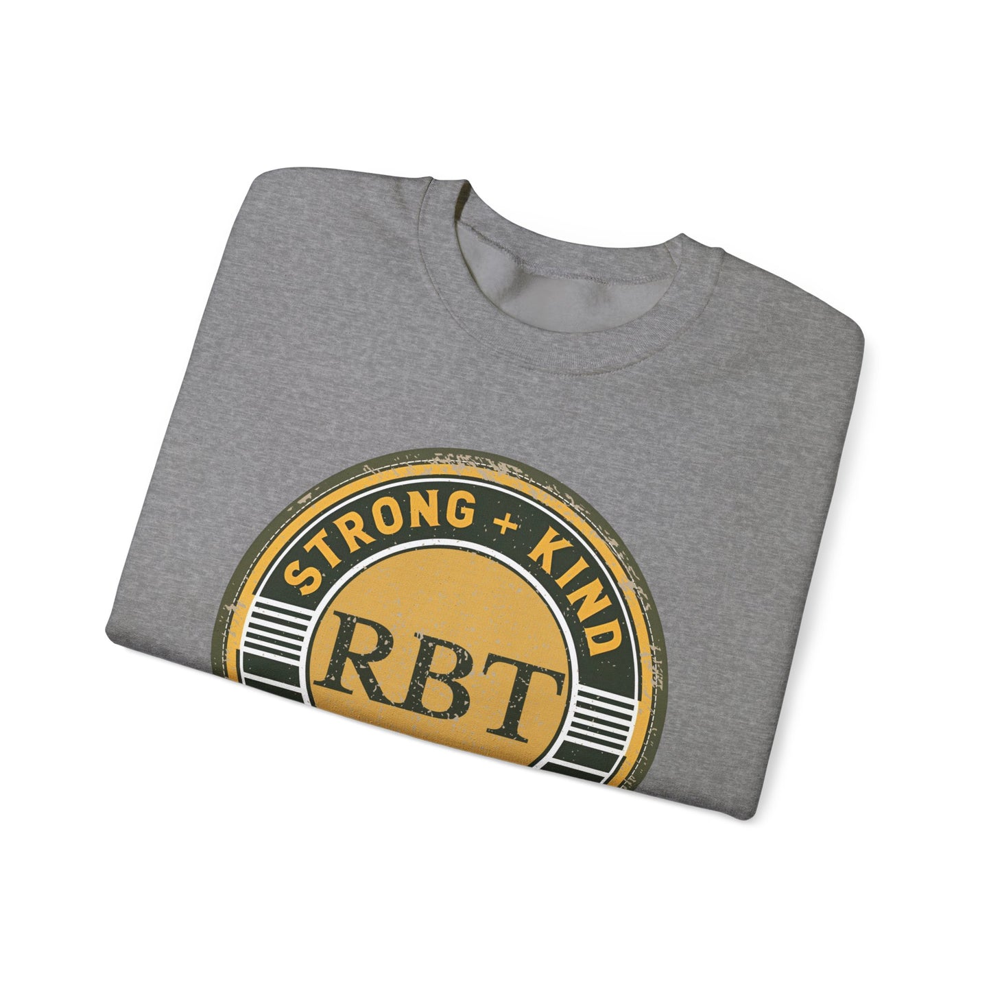 Boho Minimalist RBT Sweatshirt – Strong + Kind Registered Behavior Technician Crewneck, ABA Therapy Gift