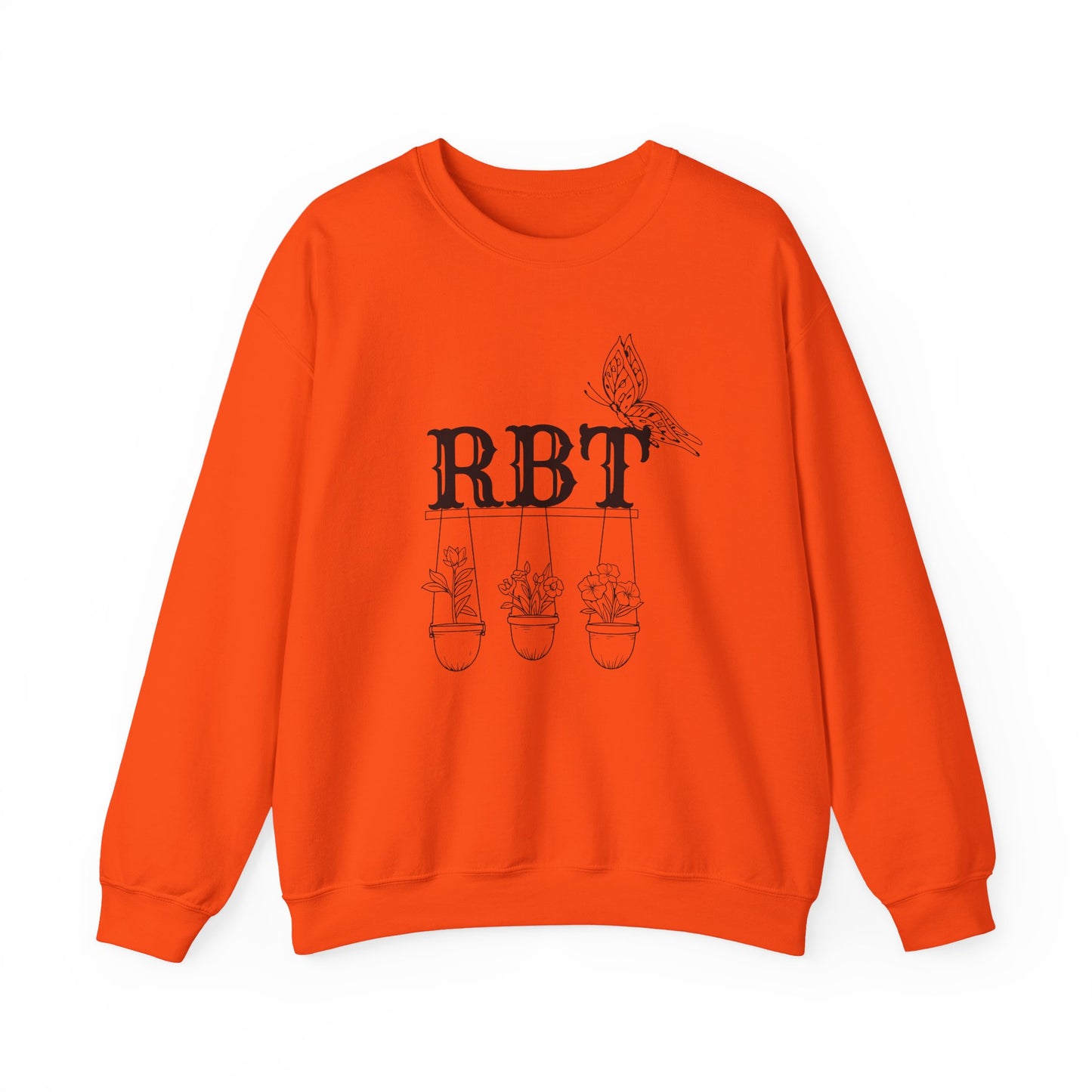 Boho Minimalist RBT Sweatshirt – Registered Behavior Technician Pride Crewneck, ABA Therapist Gift