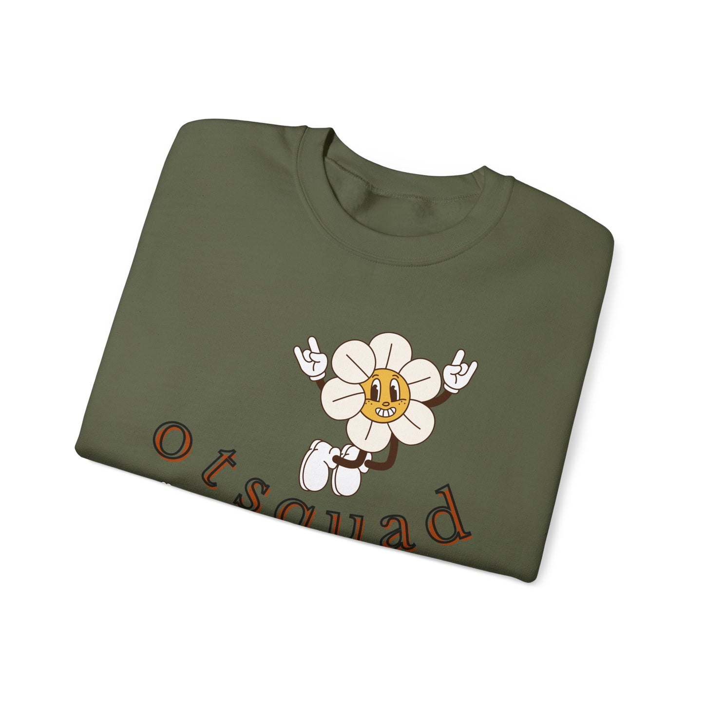 Squad OT Sweatshirt – Boho Minimalist Occupational Therapist Crewneck, Therapy Gift