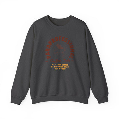 Boho Coffee Club Para Educator Sweatshirt – Minimalist Paraprofessional Crewneck, Teacher Gift