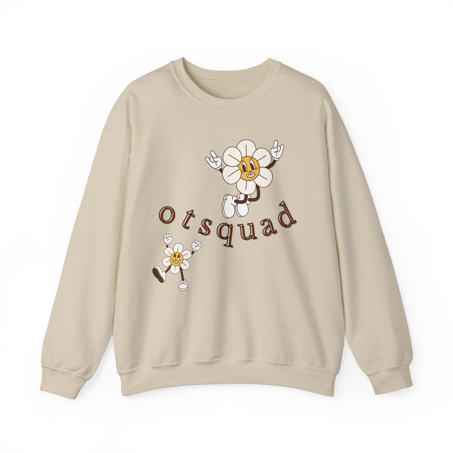 Squad OT Sweatshirt – Boho Minimalist Occupational Therapist Crewneck, Therapy Gift