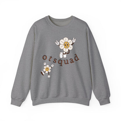 Squad OT Sweatshirt – Boho Minimalist Occupational Therapist Crewneck, Therapy Gift