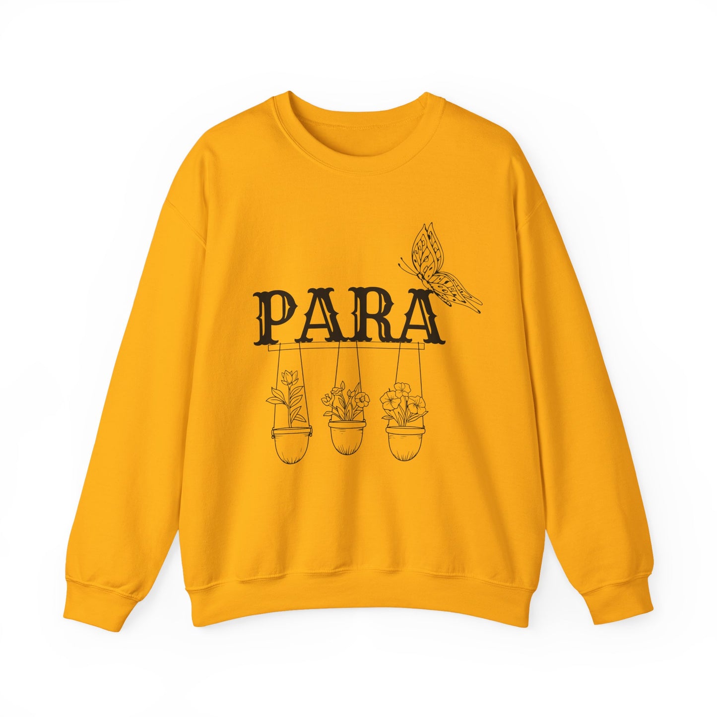 Boho Para Educator Sweatshirt – Minimalist Paraprofessional Crewneck, Teacher Pride Gift