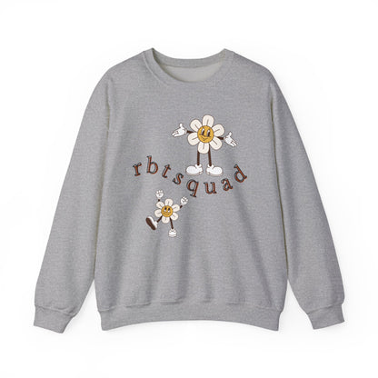 Boho RBT Sweatshirt – Minimalist Registered Behavior Technician Crewneck, ABA Therapy Gift