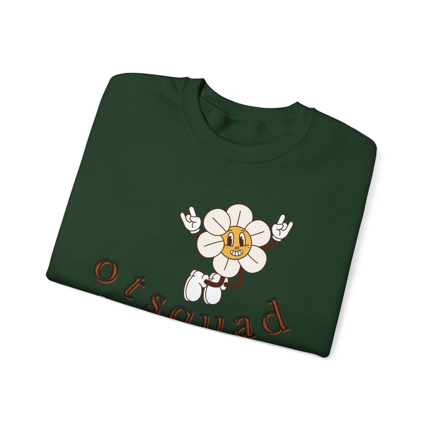 Squad OT Sweatshirt – Boho Minimalist Occupational Therapist Crewneck, Therapy Gift