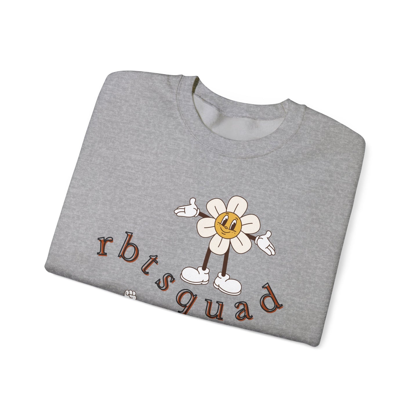 Boho RBT Sweatshirt – Minimalist Registered Behavior Technician Crewneck, ABA Therapy Gift