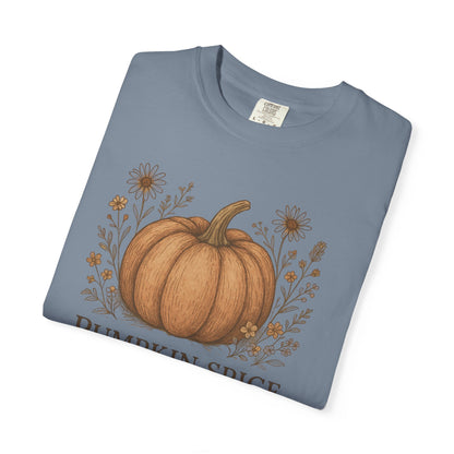 Copy of Boho Fall Pumpkin Graphic Tee – Speak Your Truth This Season Shirt – Autumn Comfort Colors 1717 Tee