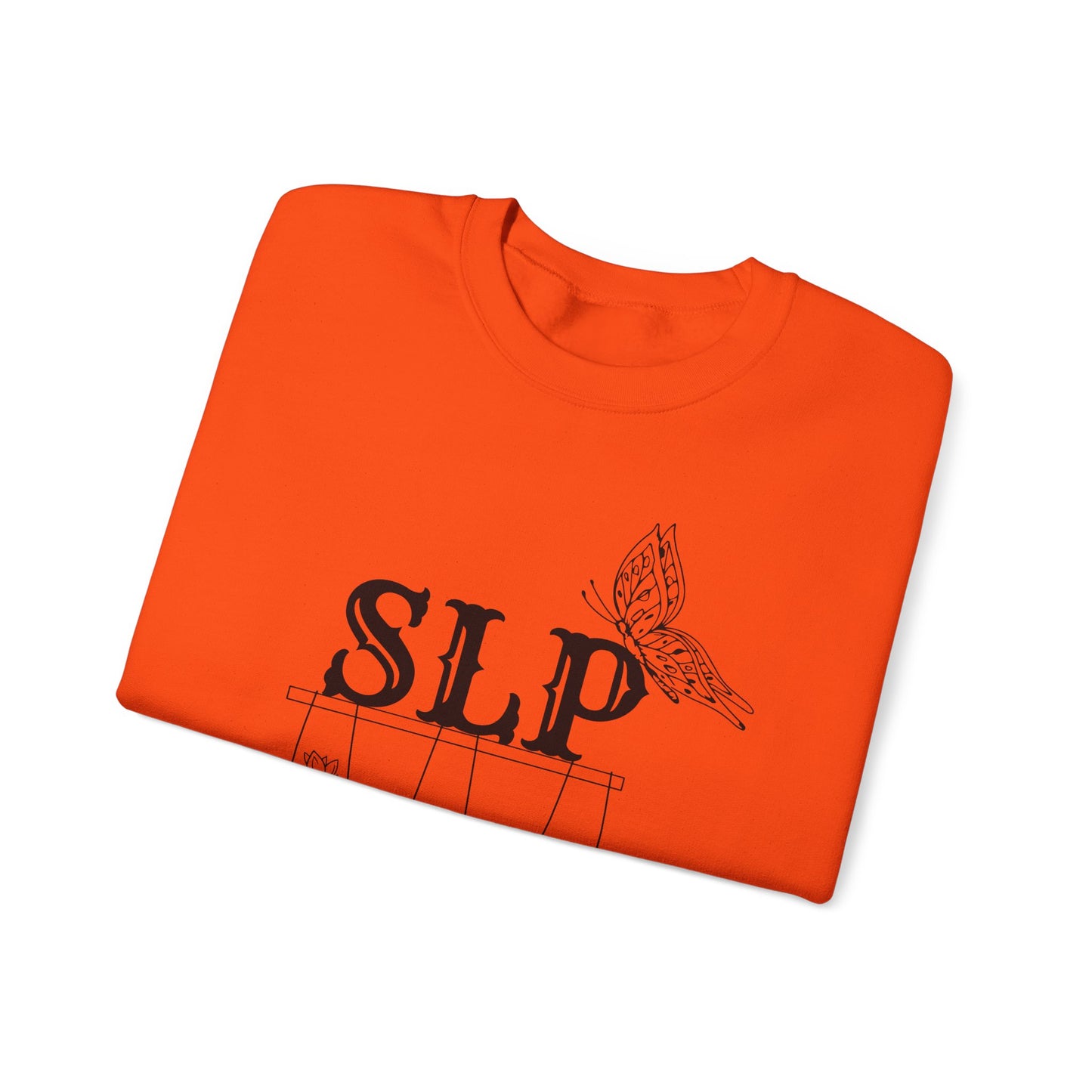 Minimalist SLP Sweatshirt – Boho Speech Language Pathologist Crewneck, Therapist Pride Gift