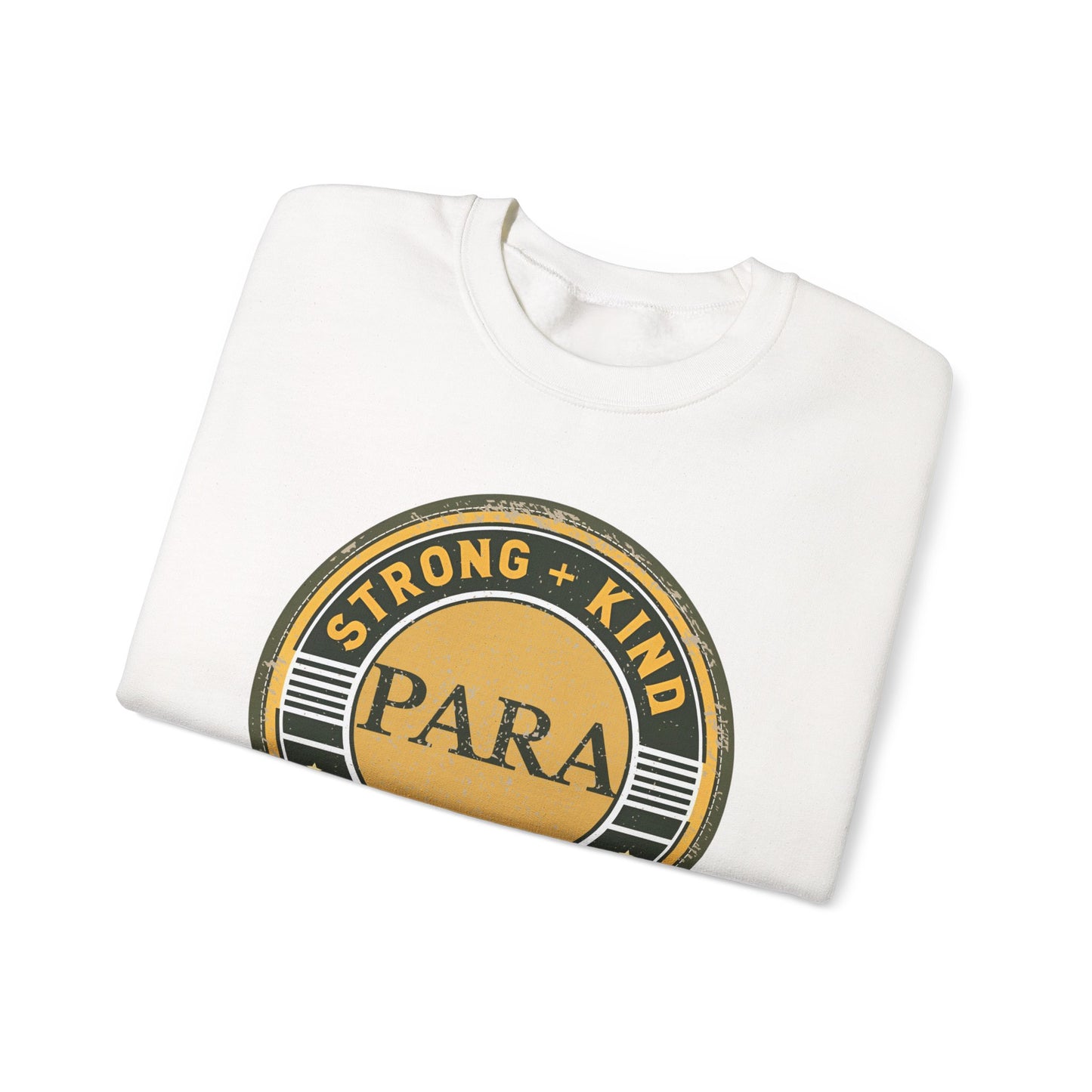 Boho Para Educator Sweatshirt – Strong + Kind Minimalist Paraprofessional Crewneck, Teacher Gift