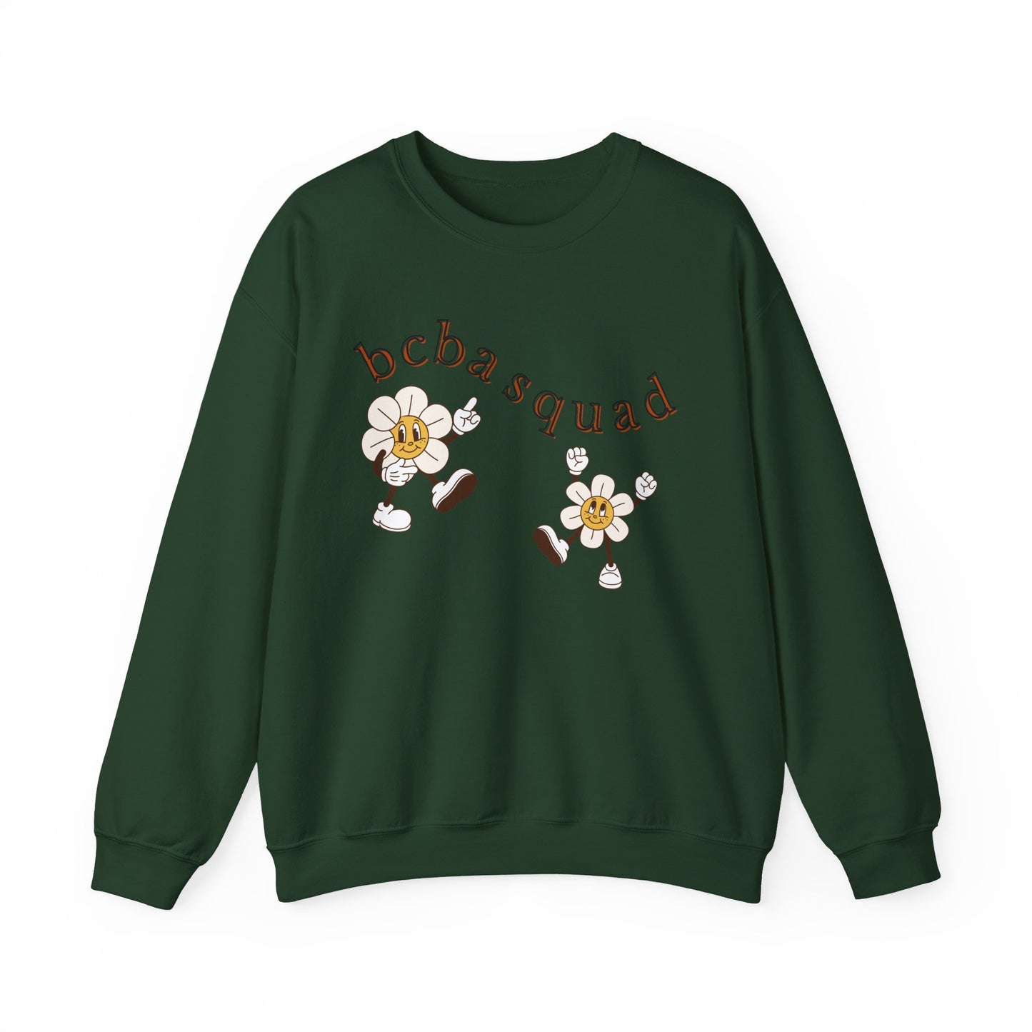 BCBA Sweatshirt – Boho Minimalist Behavior Analyst Crewneck, Therapist Gift